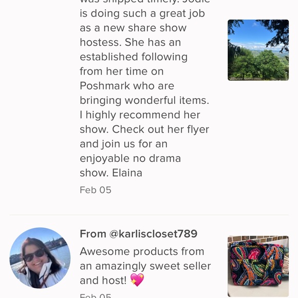 Posh Live with @jdol 🤗🩷🤗 - Picture 11 of 12